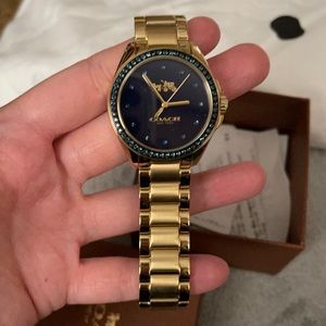 Coach 14k Gold Watch